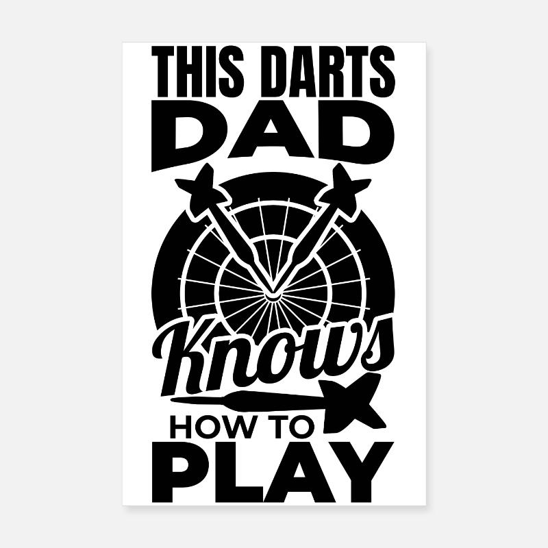 Darter Papa Poster 20x30 cm