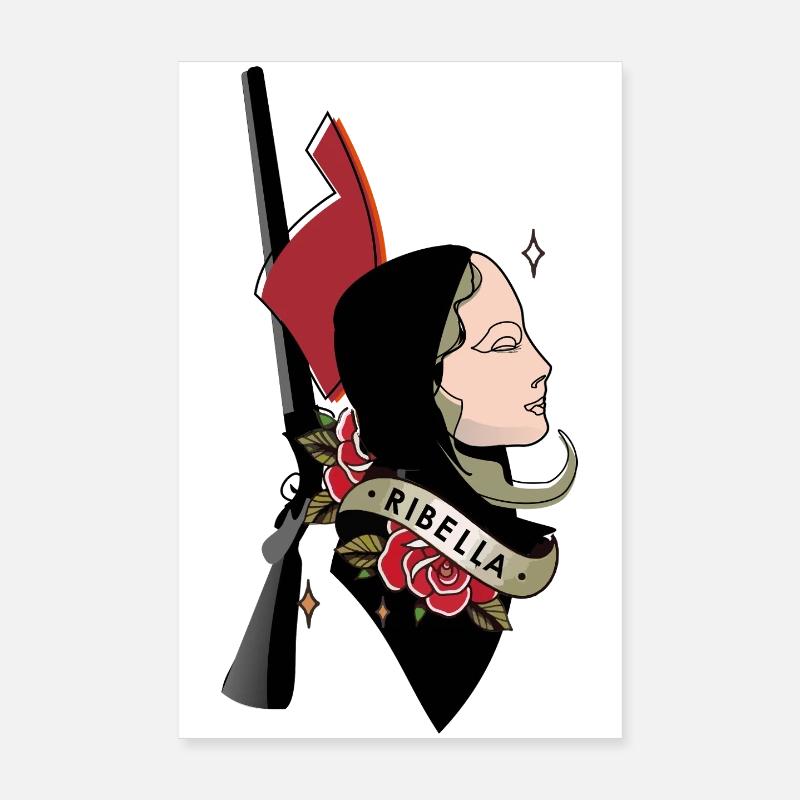 Ribella Corse Poster 20 x 30 cm