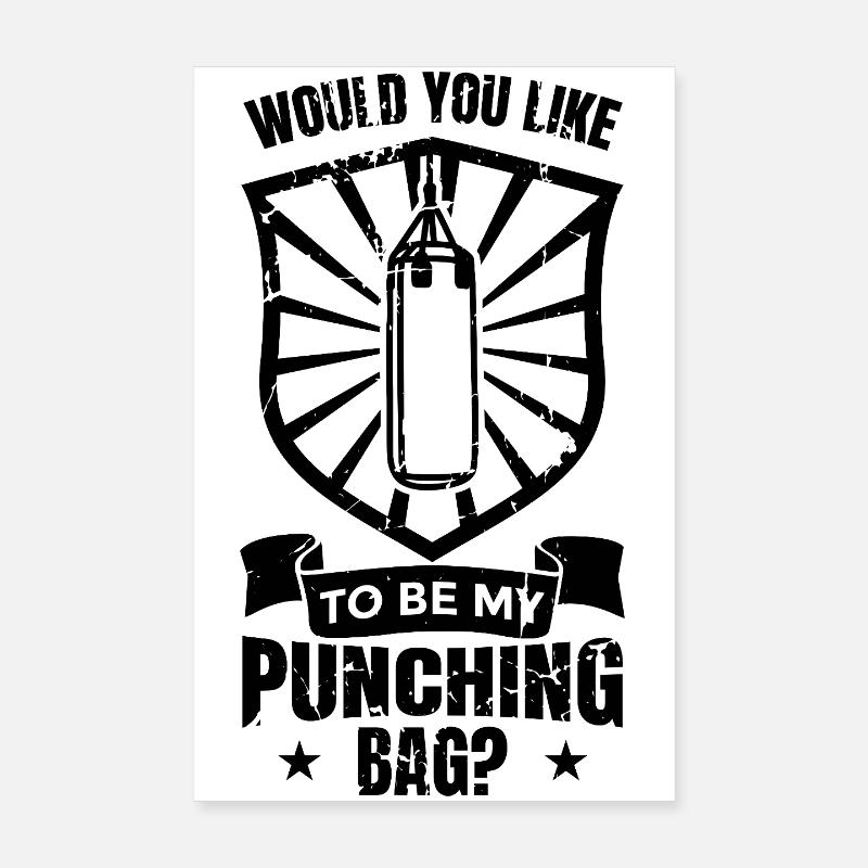 Boxe Witz Poster 20x30 cm