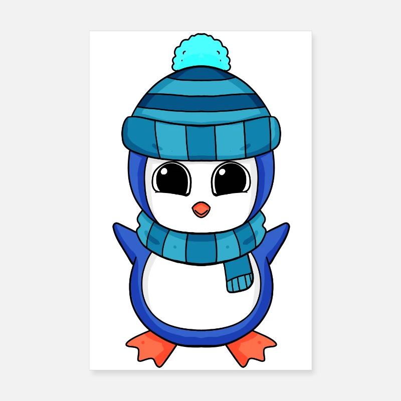 Pinguin Pinguine Poster 20x30 cm