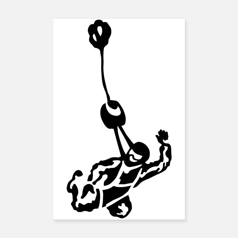 Fallschirmspringer Poster 20x30 cm