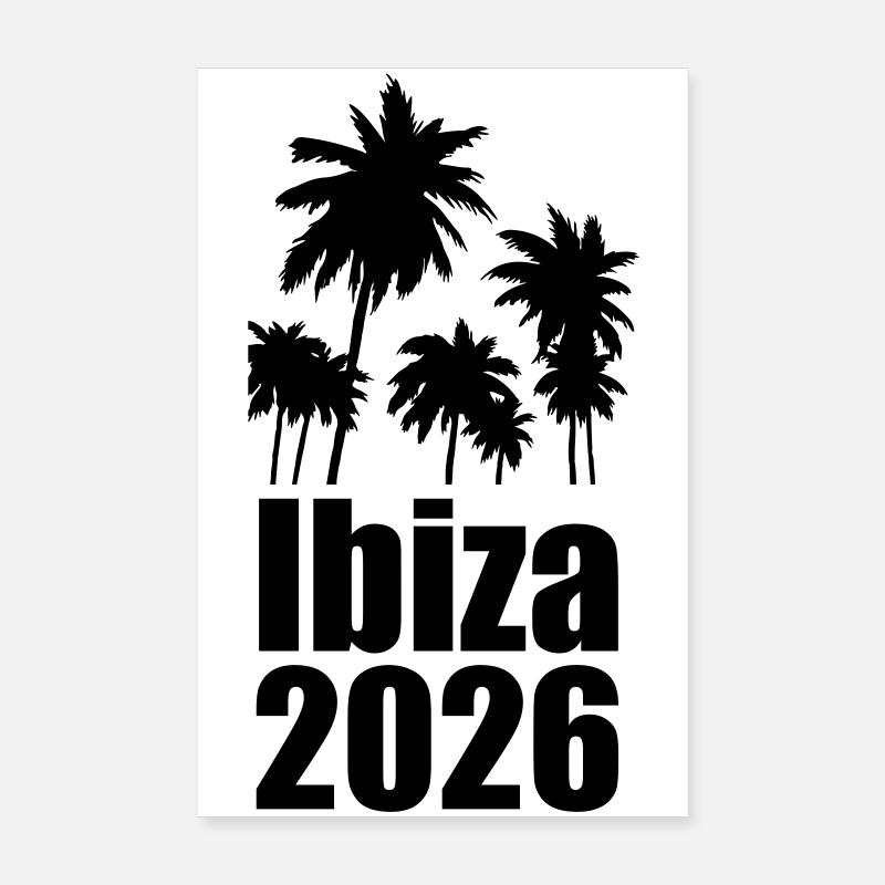 Ibiza 2026 Poster 20 x 30 cm