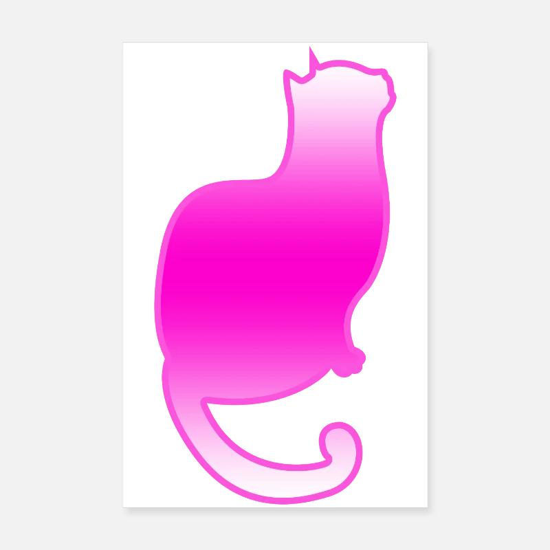 Katze Poster 20x30 cm