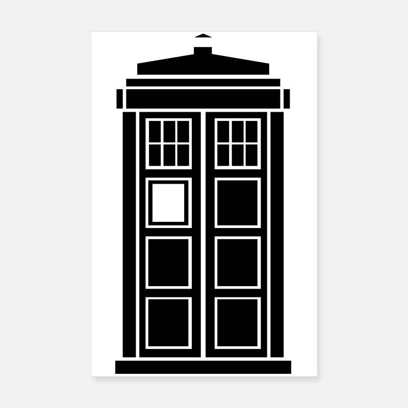 Tardis Poster 20x30 cm