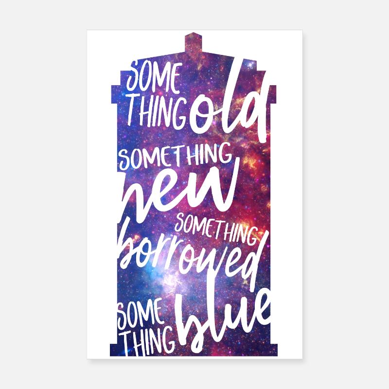 Something Old - Poster 20x30 cm - Weiß