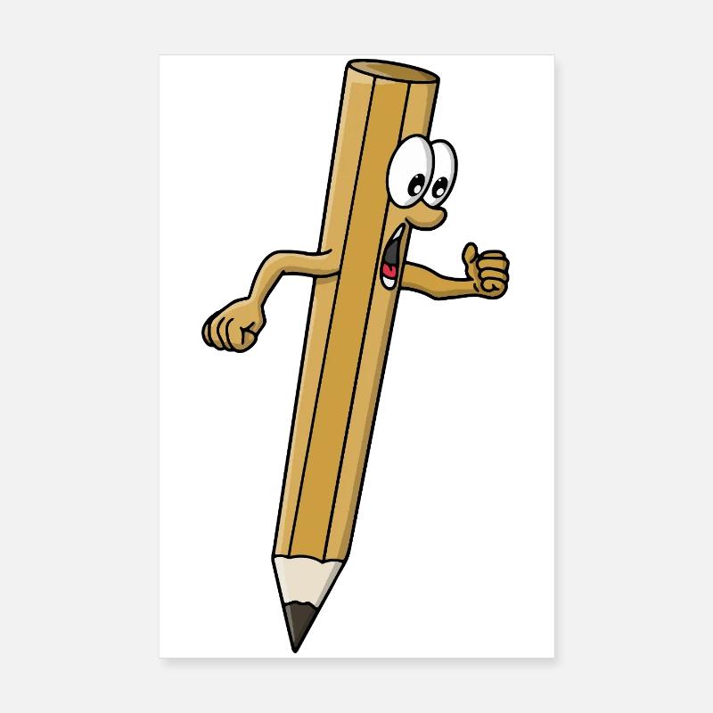 Crayon de course Poster 20 x 30 cm