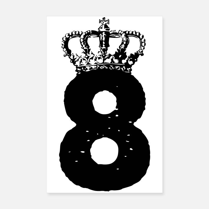 8e Couronne Poster 20 x 30 cm