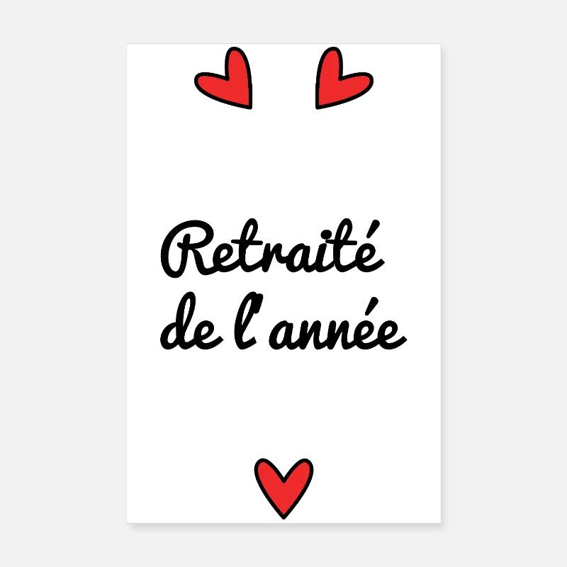 RETIREMENT. RETIRED. HAPPY RETIREMENT. ANNIVERSARY. Poster 8" x 12" (20x30 cm)