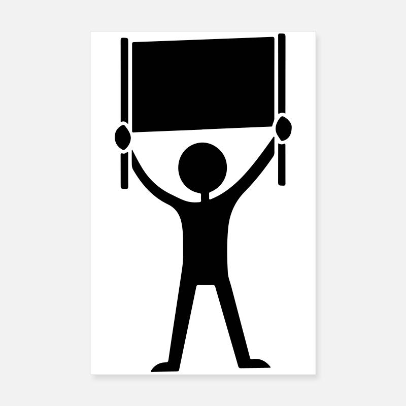 Embassy Demonstration Poster 8" x 12" (20x30 cm)