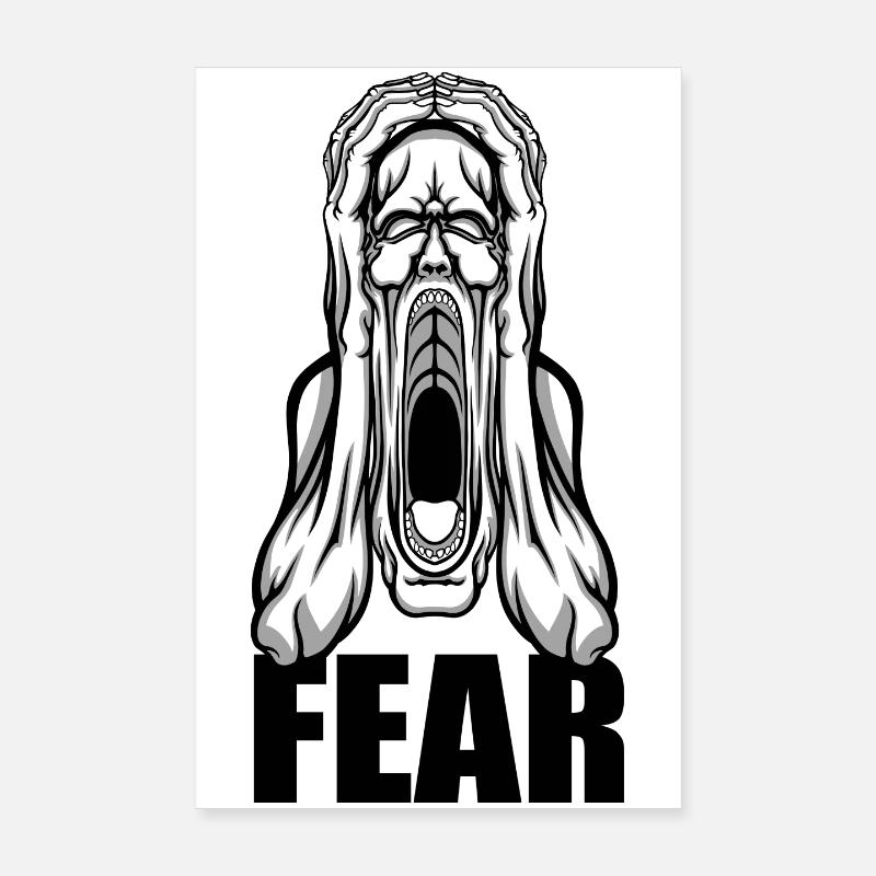 Furcht Poster 20x30 cm