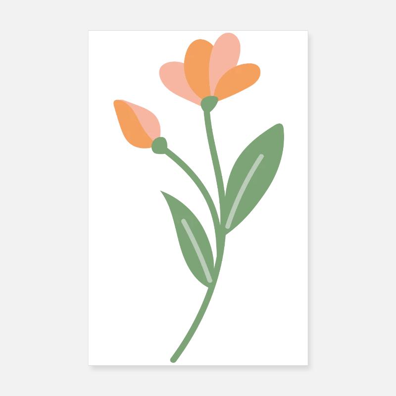 Blume Poster 20x30 cm