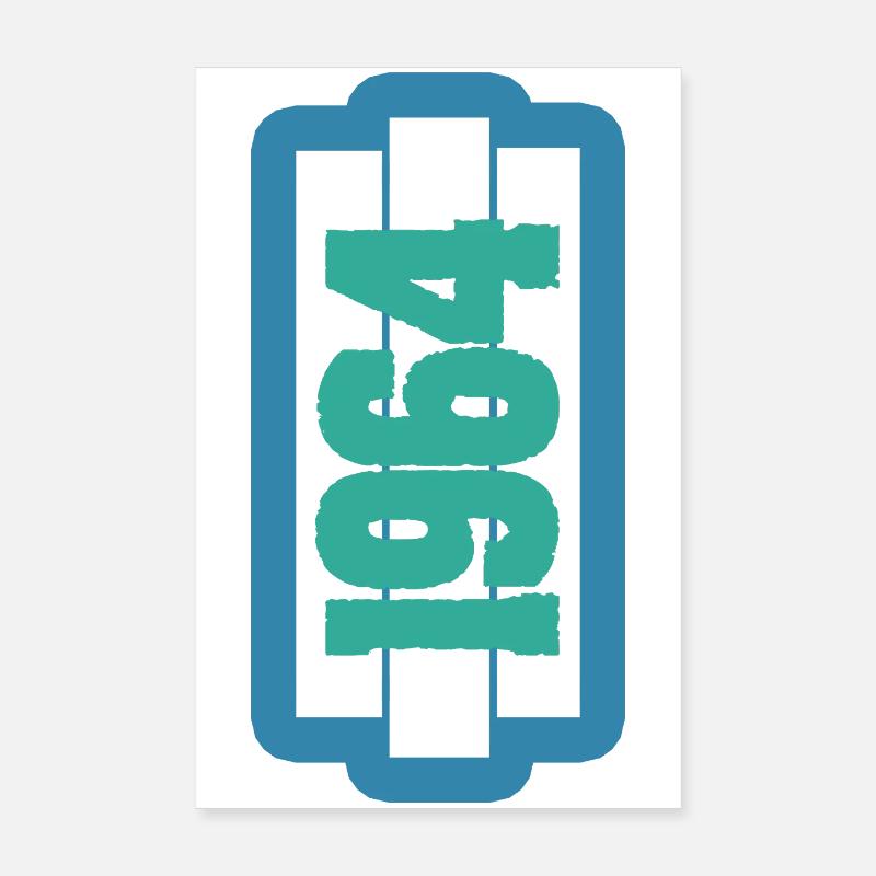1964 Poster 8" x 12" (20x30 cm)