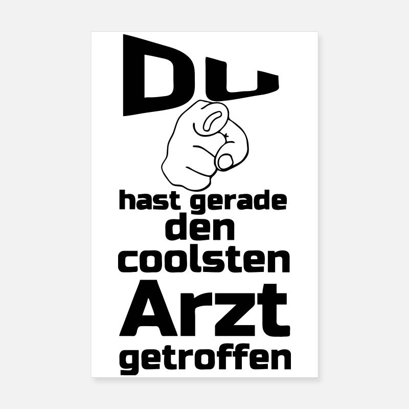 Coolster Arzt Geschenk Poster 20x30 cm