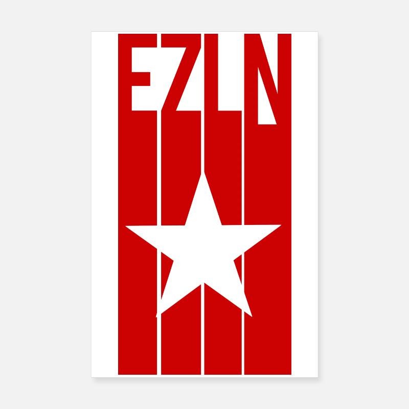 ezln Mexique Chiapas sous-commandant Marcos Poster 20 x 30 cm