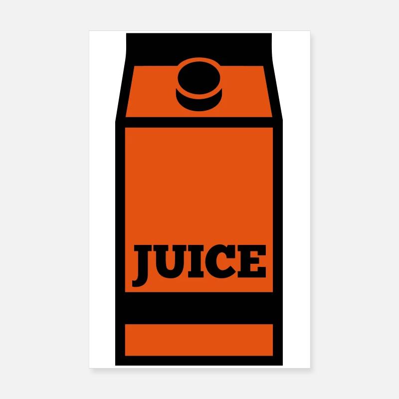juice Poster 8" x 12" (20x30 cm)