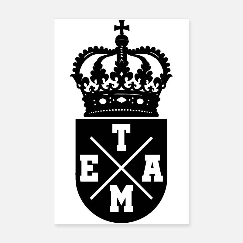 wappen_team Poster 20 x 30 cm