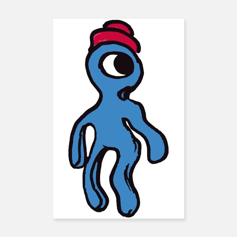 Alien Philip Poster 20x30 cm