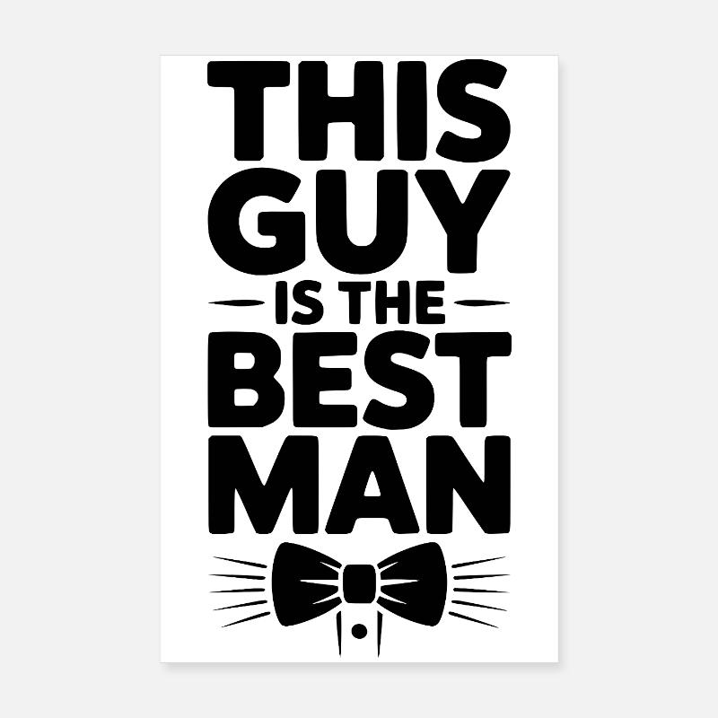 Ce gars est le témoin Poster 20 x 30 cm