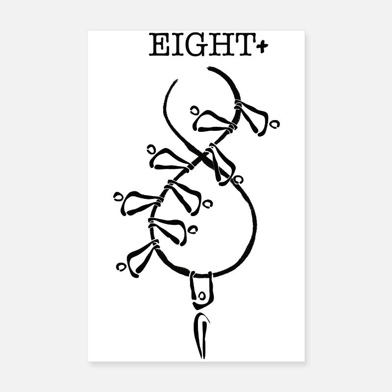 Huit+ Poster 20 x 30 cm