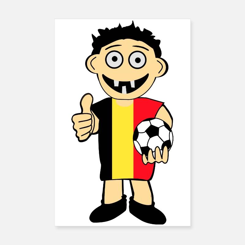 Belgian boy Poster 8" x 12" (20x30 cm)