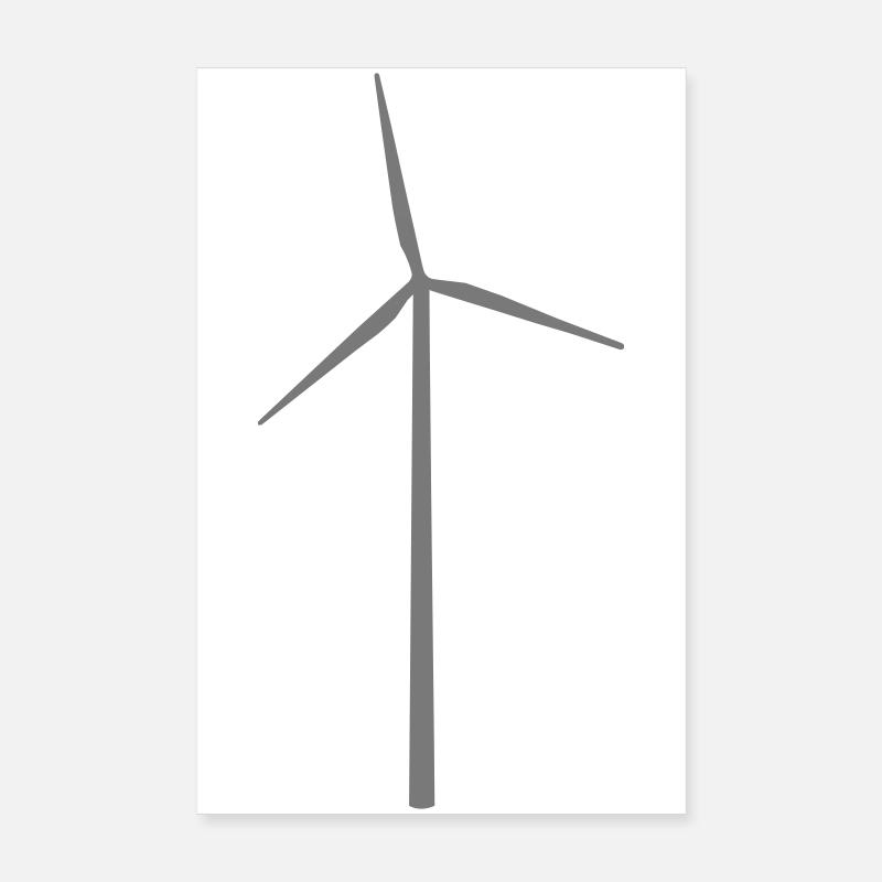 Éolienne Éolienne Éolienne Poster 20 x 30 cm