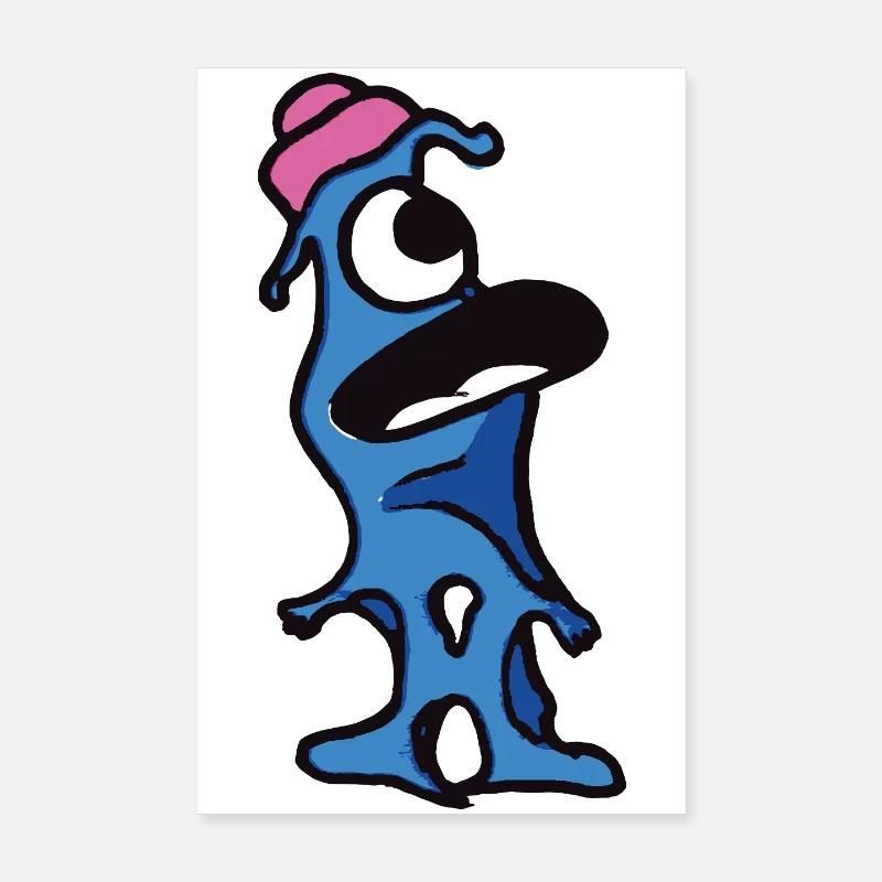Horst extraterrestre Poster 20 x 30 cm
