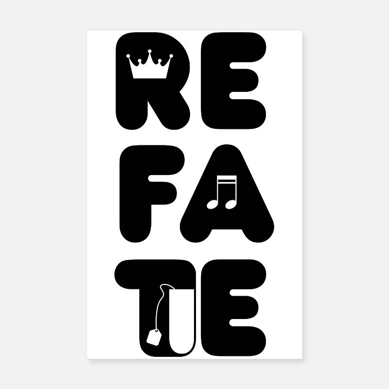 Refate - Amenez-vous autour Poster 20 x 30 cm