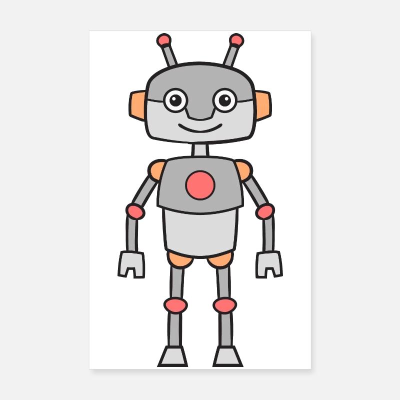 Roboter Poster 20x30 cm