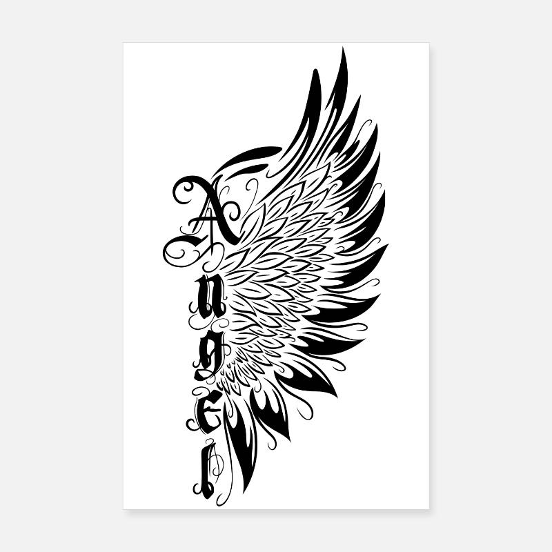 Ange ailé Ange ailé Poster 20 x 30 cm