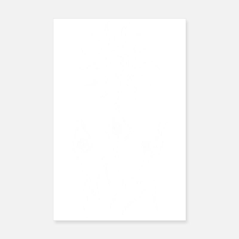 La danse du soleil blanc Poster 20 x 30 cm