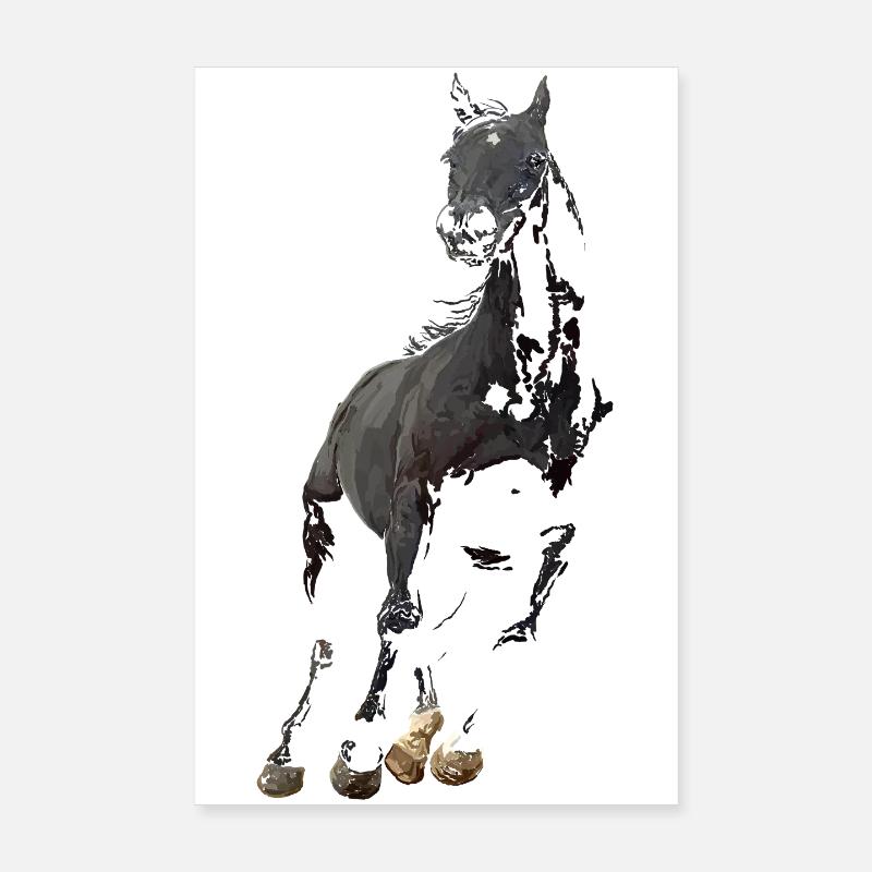 Pferd Poster 20x30 cm