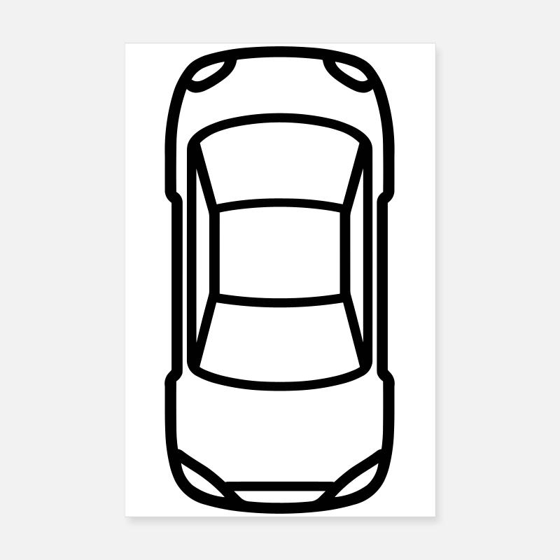 Car Poster 8" x 12" (20x30 cm)