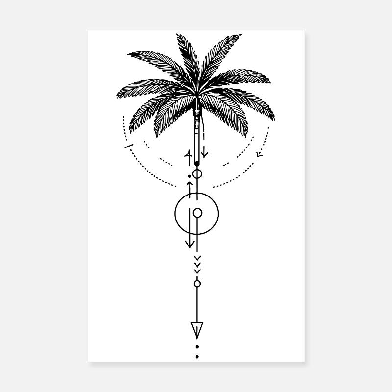 Wanderlust Poster 20x30 cm