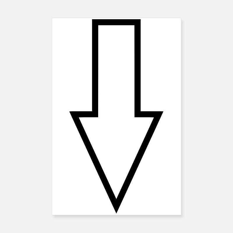 Pfeil Poster 20x30 cm