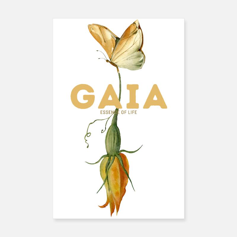 Breathes in Bloom - Poster 8" x 12" (20x30 cm) - white