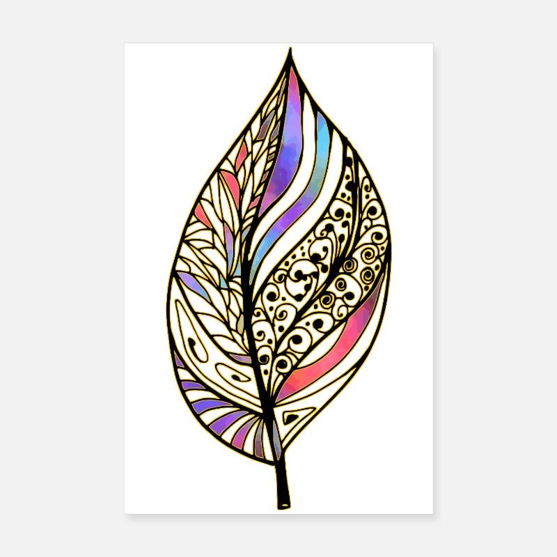leaf Poster 8" x 12" (20x30 cm)