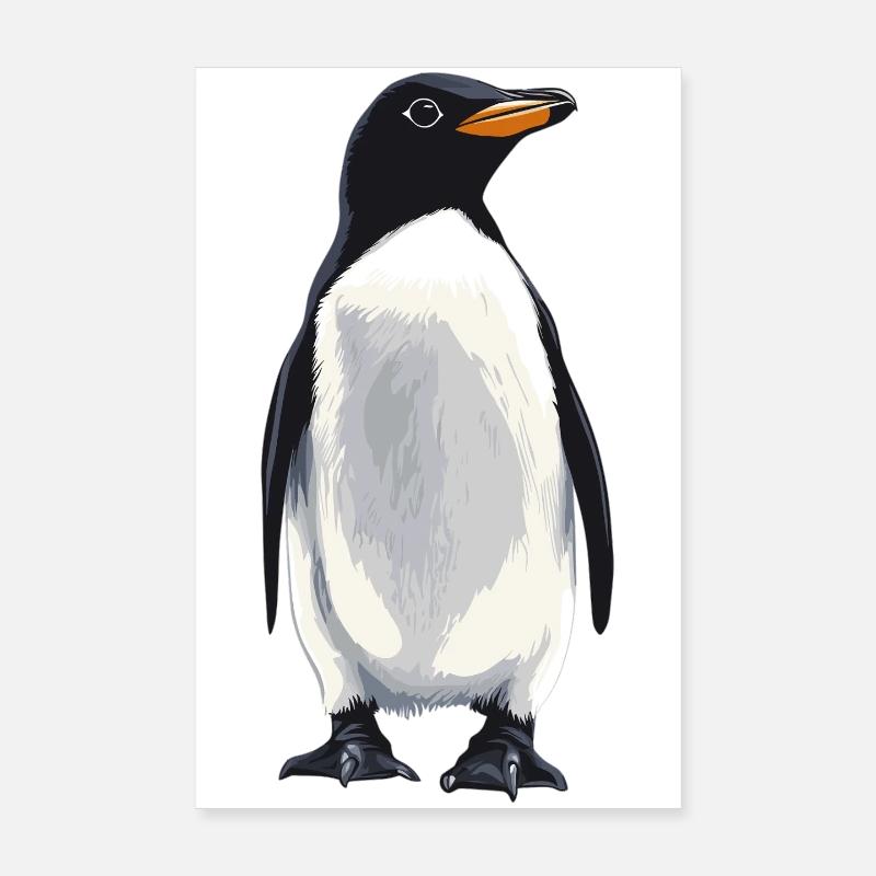 Penguins Penguin Poster 8" x 12" (20x30 cm)