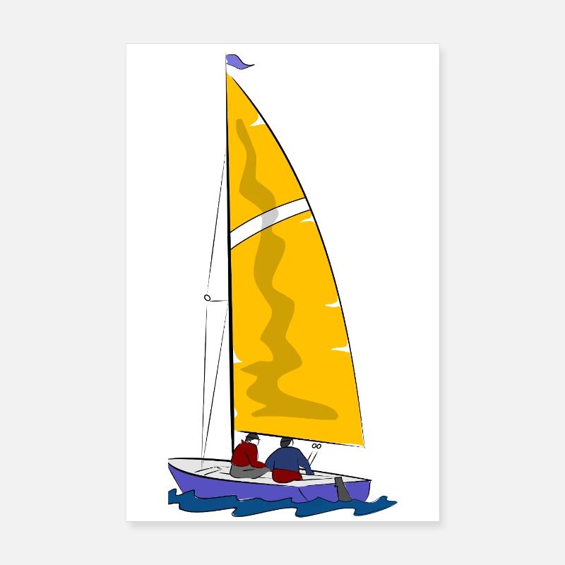 Segeln Poster 20x30 cm