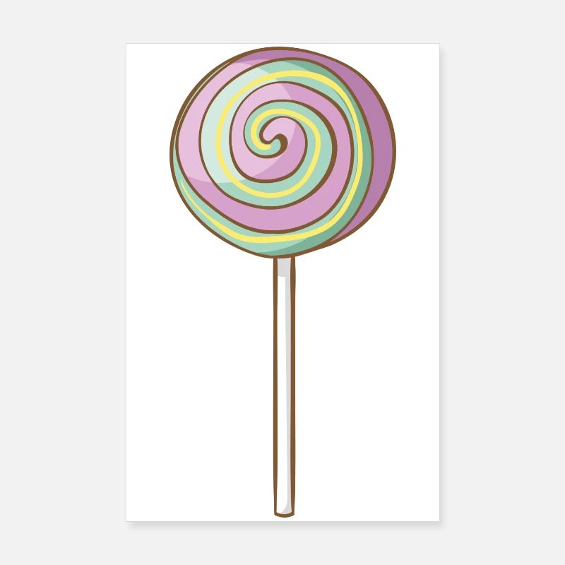 Des sucettes Poster 20 x 30 cm