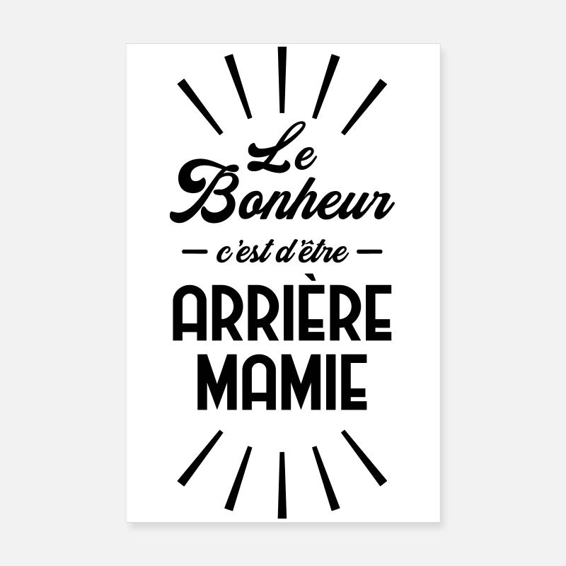 Mamie / Mamy / Grand Mere / Grand-Mère / Bébé Poster 20 x 30 cm