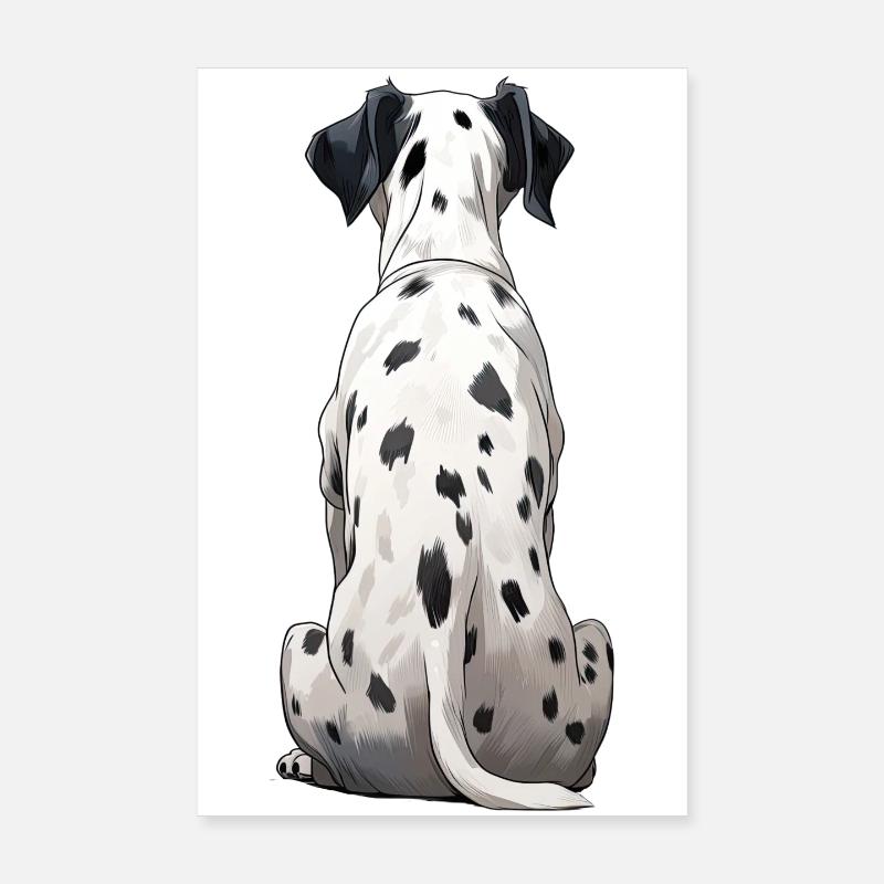 Dalmate Poster 20 x 30 cm