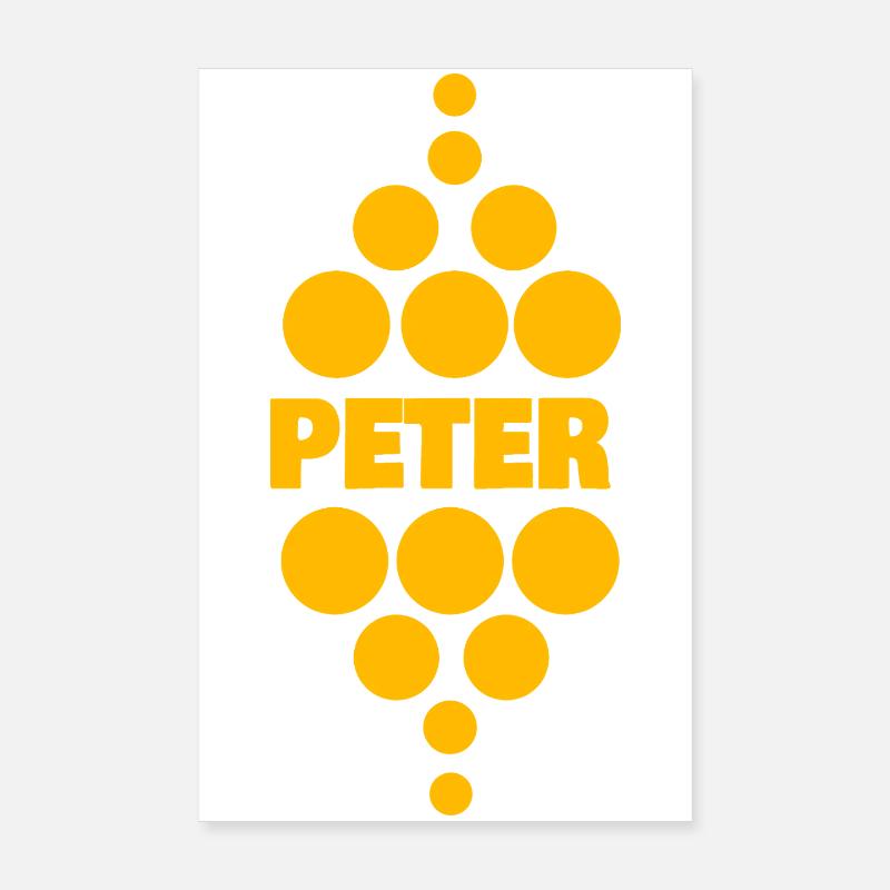 Peter als Peter Poster 20x30 cm