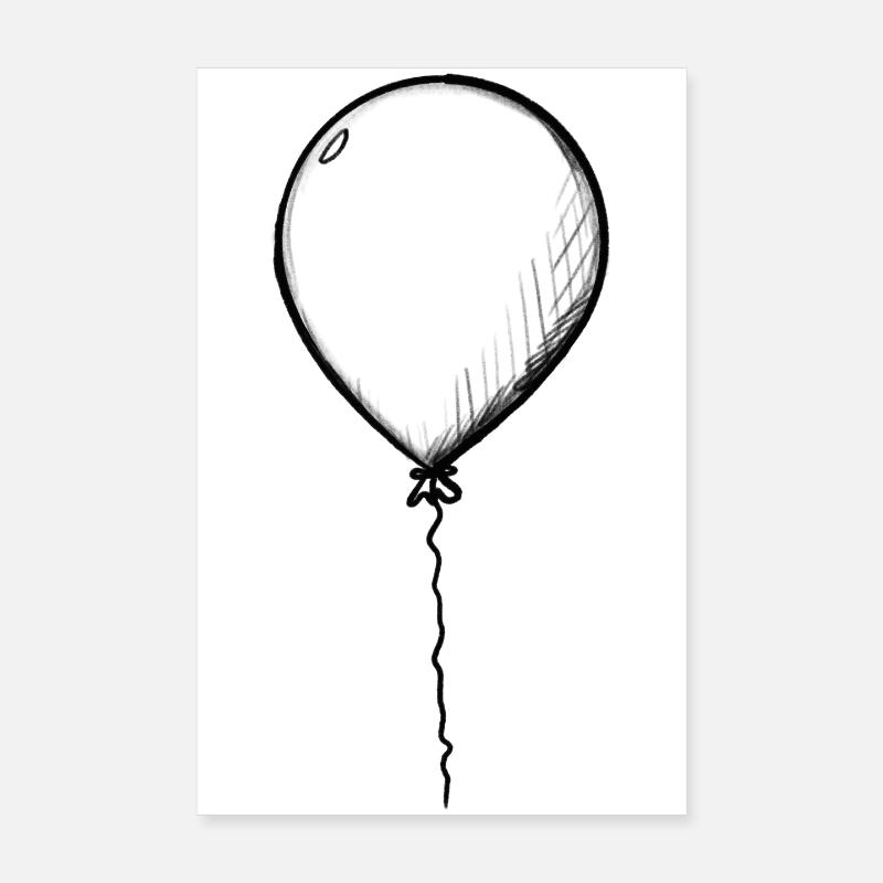 Ein Ballon Poster 20x30 cm