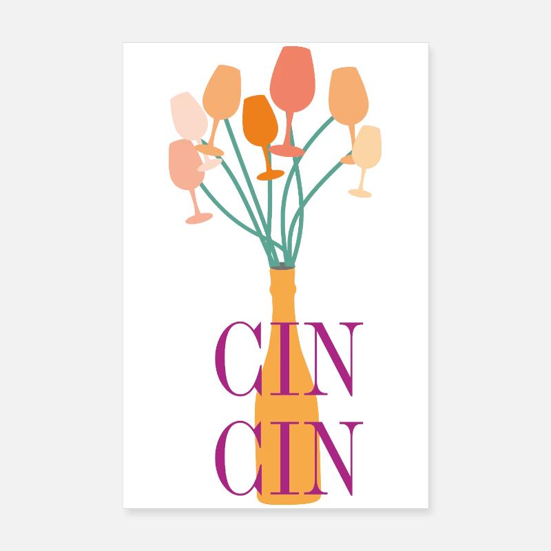 Aperitif Typography Poster 8" x 12" (20x30 cm)
