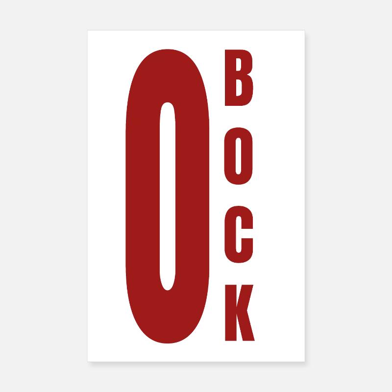 Null Bock, 0 Bock,kein Bock, Motivation Poster 20x30 cm