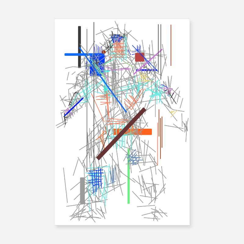 Scifi - Abstrakt / Futurismus  Poster 20x30 cm