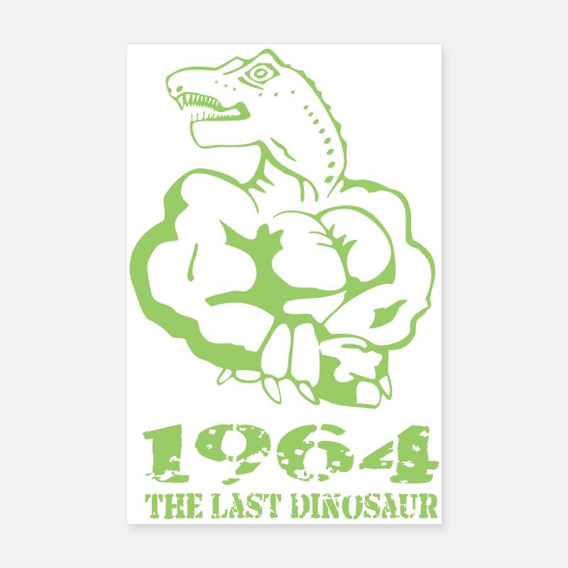 Année de naissance1964-2024 Poster 20 x 30 cm