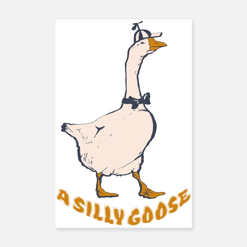 DIE DUMME GANS Poster 20x30 cm