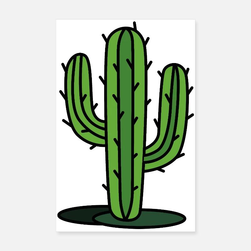 Cactus Poster 20 x 30 cm