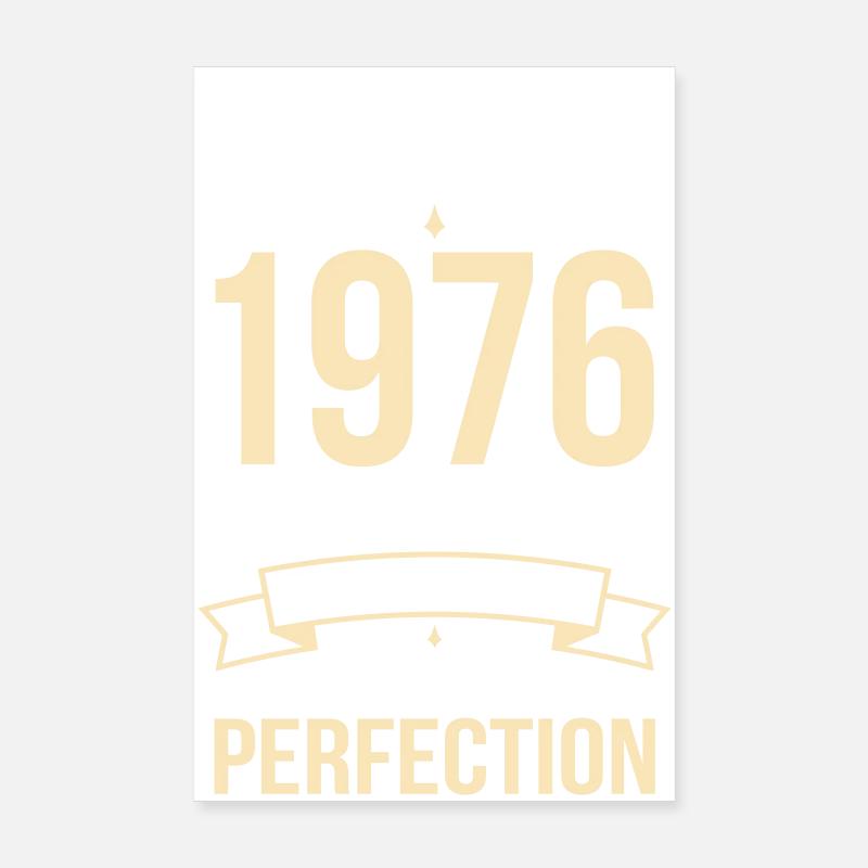 1976 – Perfekt gereift Poster 20x30 cm